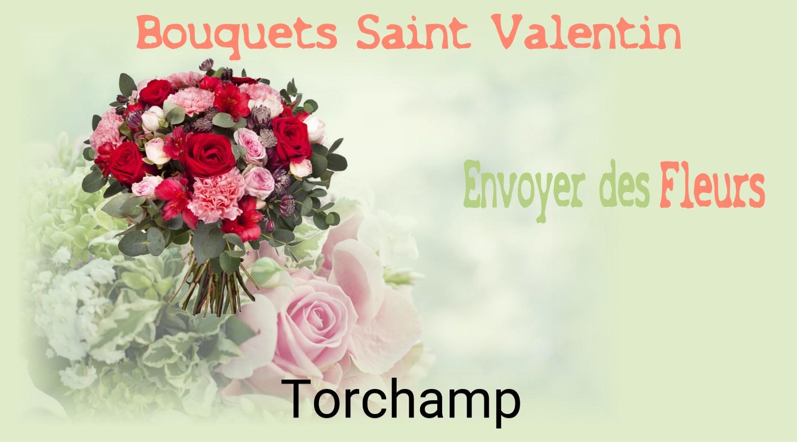 Roses de Saint-Valentin livrées à Torchamp